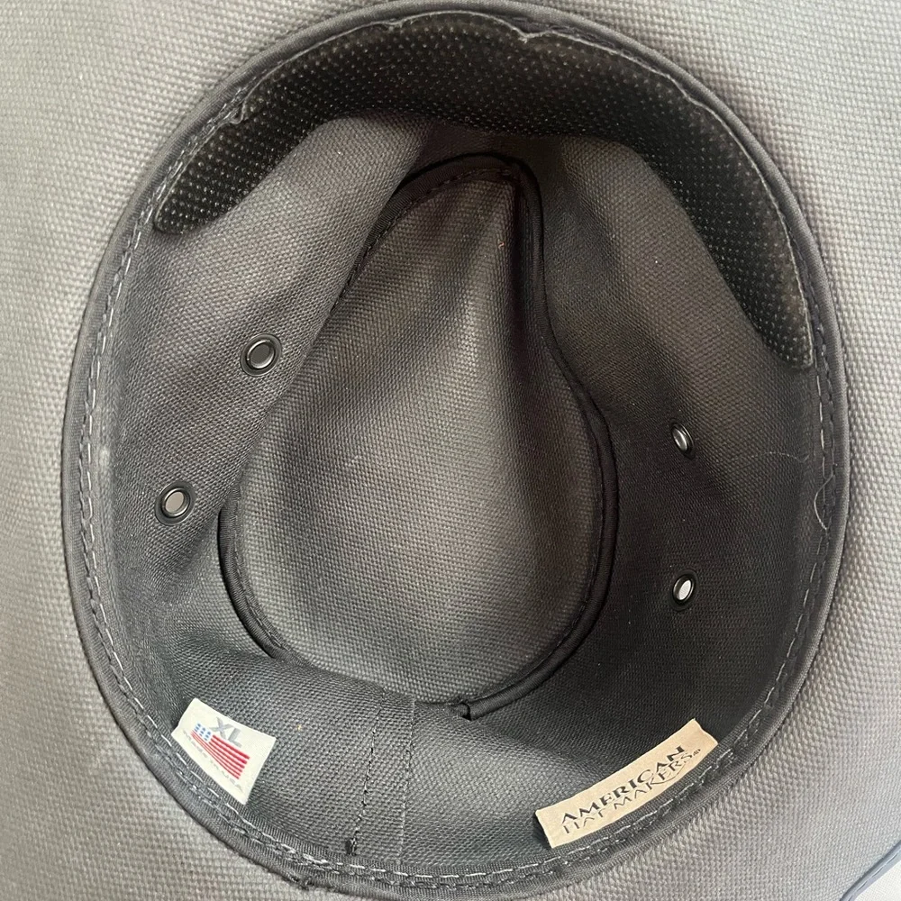AMERICAN HAT MAKER Head in home limited edition adj sweatband Cowboy Hat - Picture 7 of 15